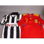 Football Shirts - two replica football s