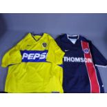 Football Shirts - two replica football s