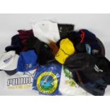 Clothing to include jumpers, T-shirts baseball caps and other.