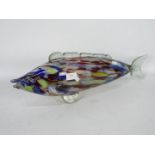 A large Murano style fish,