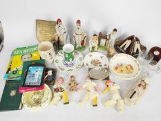 A collection of cricket related ephemera