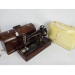 A vintage Singer Starlet sewing machine