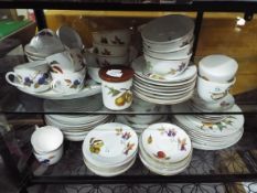 A quantity of Royal Worcester Evesham table wares,