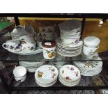 A quantity of Royal Worcester Evesham table wares,