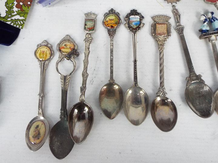 Various collector spoons, display stands - Image 4 of 5