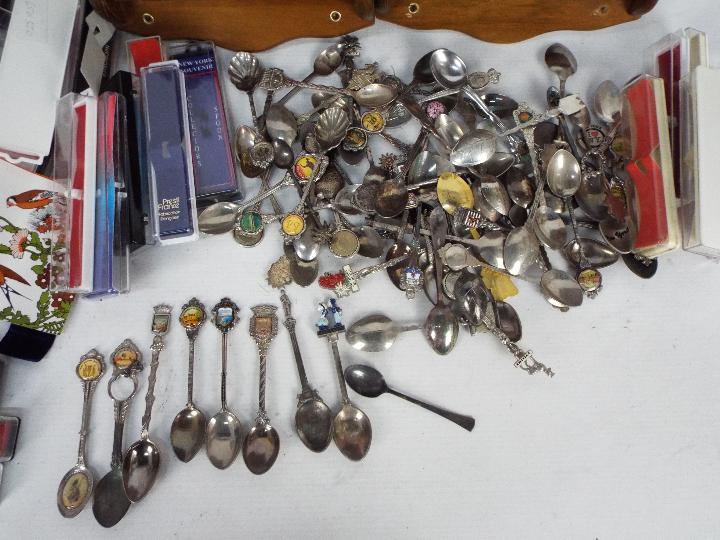 Various collector spoons, display stands - Image 3 of 5