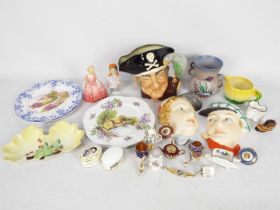 A collection of ceramics to include Czec