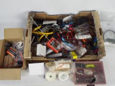 Various cables, tools, cycling accessori