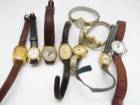 A collection of watches to include Sekon