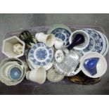 Mixed ceramics to include Wedgwood, Wood