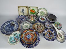 A quantity of mixed ceramics.