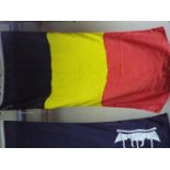 Belgium Flag - an original vintage Belgi