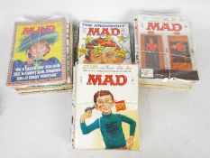 A large quantity of vintage Mad Magazine issues with some specials.