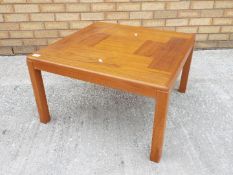 A Vejle Stole Mobelfabrik teak coffee table,