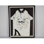 Rugby Union - A signed Sale Sharks shirt