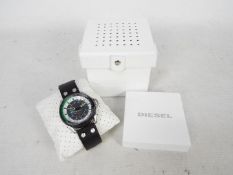 Diesel Rollcage designer watch, black st