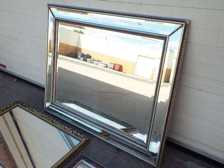 Three wall mirrors, largest approximatel - Image 3 of 3