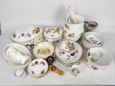 Ceramics to include Royal Worcester, Royal Doulton and similar.