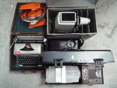 Lot to include a Rank Aldis Tutor 500 projector, an Acer projector,