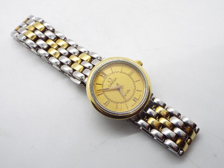 Omega - A lady's Omega De Ville wrist watch, the case back marked 56361296, - Image 2 of 8