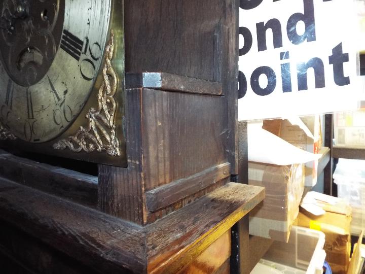 A mid-19th century longcase clock, the 13-inch square brass dial signed Standring, - Image 11 of 18