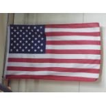 An original 50 Star America Flag,