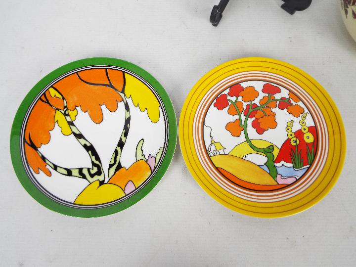 Four limited edition Wedgwood Living Landscapes Of Clarice Cliff cabinet plates to include - Image 4 of 11