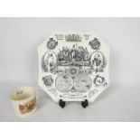 Queen Victoria - a commemorative Plate.