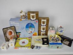 A collection of predominantly boxed items to include ceramics,