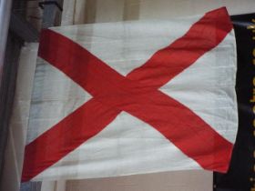 Signal Flag - an original Naval signal flag - V (Require Assistance) - size approx ___