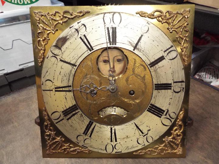 A mid-19th century longcase clock, the 13-inch square brass dial signed Standring, - Image 7 of 18