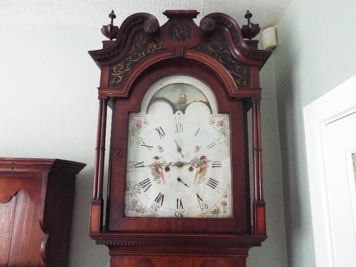 An imposing late 18th century 8-day longcase clock, - Image 2 of 21