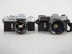 Photography - Two Canon cameras and lenses to include a Canonflex RM with Super-Canomatic 1:1,