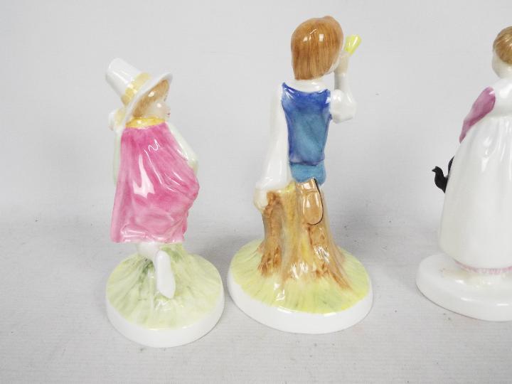 Four Royal Doulton Nursery Rhymes Collection figures comprising Little Boy Blue, Little Bo-Peep, - Image 5 of 7