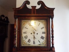 An early 19th century 8-day longcase clock,