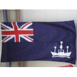 Merchant Navy - an original vintage Merchant Navy flag,