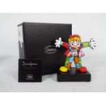 Goebel - A pop art figurine by Romero Britto, Hug Too, approximately 15.