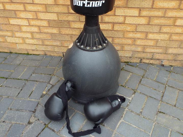 A Gallant Boxing Partner free standing punch bag and gloves, approximately 163 cm (h). - Image 2 of 3