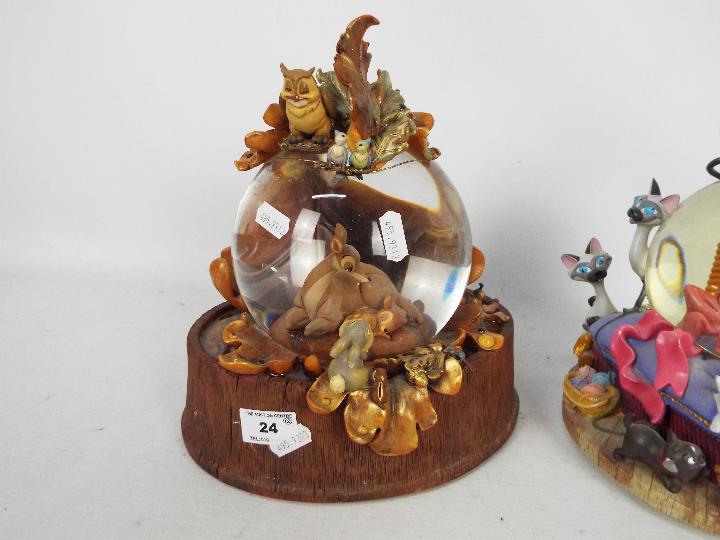 Disney - Two Disney snow globes comprising Bambi and The Aristocats, approximately 24 cm (h). - Image 2 of 11