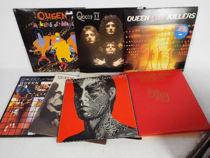 A collection of 12" vinyl records to include Queen, John Lennon, The Animals, The Who, David Bowie, - Image 6 of 6