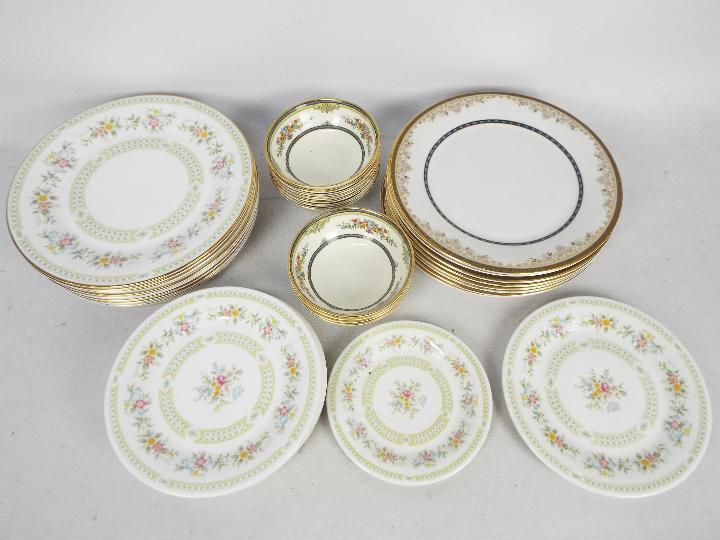 A quantity of Minton dinner wares comprising Broadlands pattern and Stanwood,