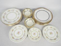 A quantity of Minton dinner wares comprising Broadlands pattern and Stanwood,