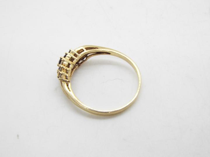 A 9ct yellow gold, stone set, - Image 3 of 4