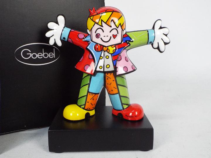 Goebel - A pop art figurine by Romero Britto, Hug Too, approximately 15. - Image 2 of 9