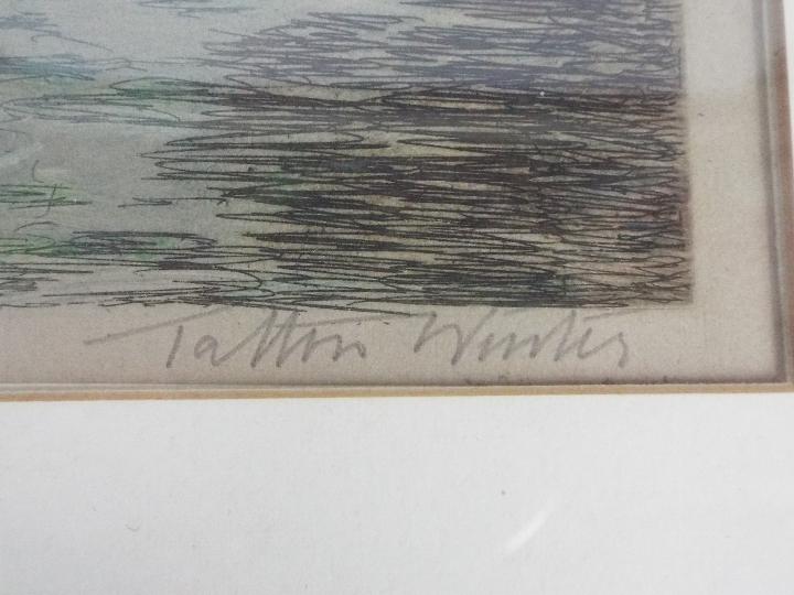 Four coloured etchings after William Tatton Winter, - Image 7 of 8