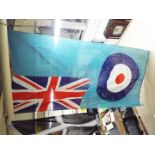Royal Air Force - an original vintage RAF flag,