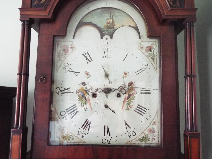 An imposing late 18th century 8-day longcase clock, - Image 3 of 21