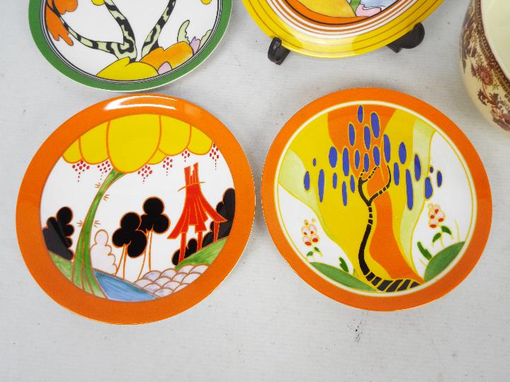 Four limited edition Wedgwood Living Landscapes Of Clarice Cliff cabinet plates to include - Image 2 of 11
