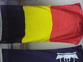 Belgium Flag - an original vintage Belgium flag,