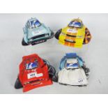 Four unboxed, hand painted, Speed Freaks car models by Country Artists to include Hermann # 03009,